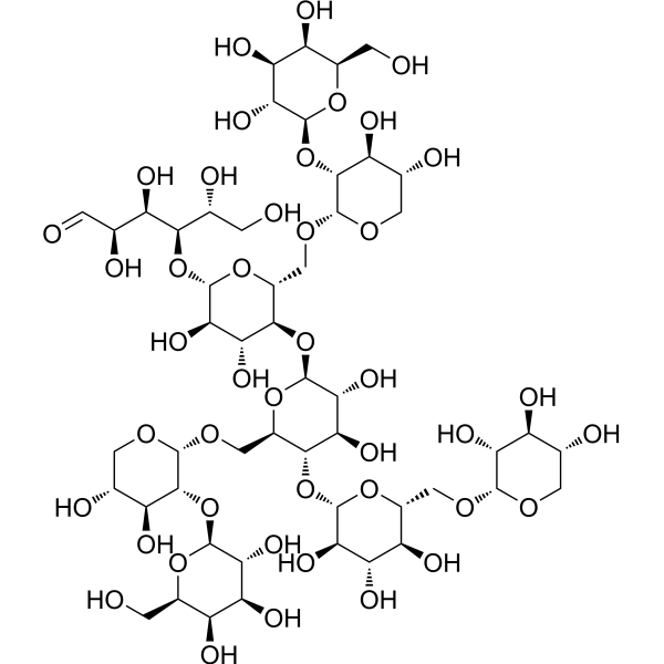 Nonasaccharide Glc4Xyl3Gal2 (Xyloglucan nonasaccharide) 129865-06-1